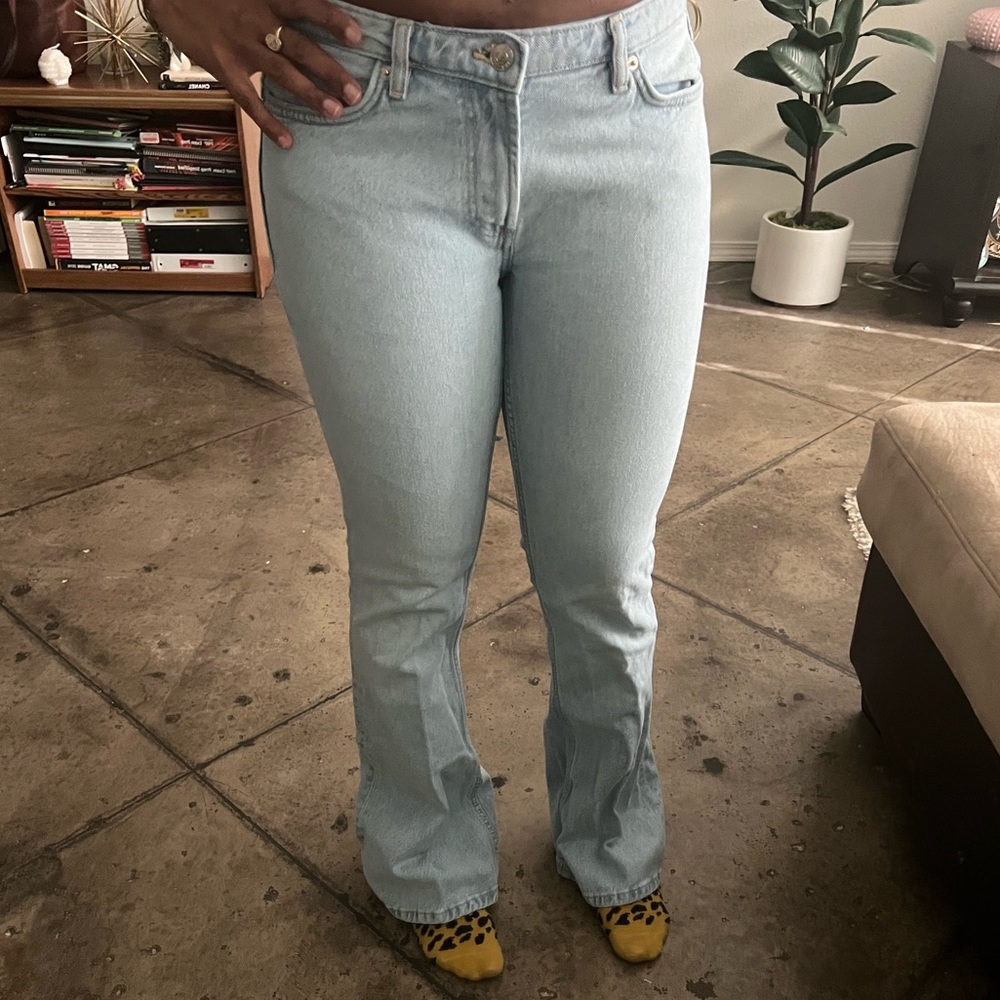 Boot leg jeans